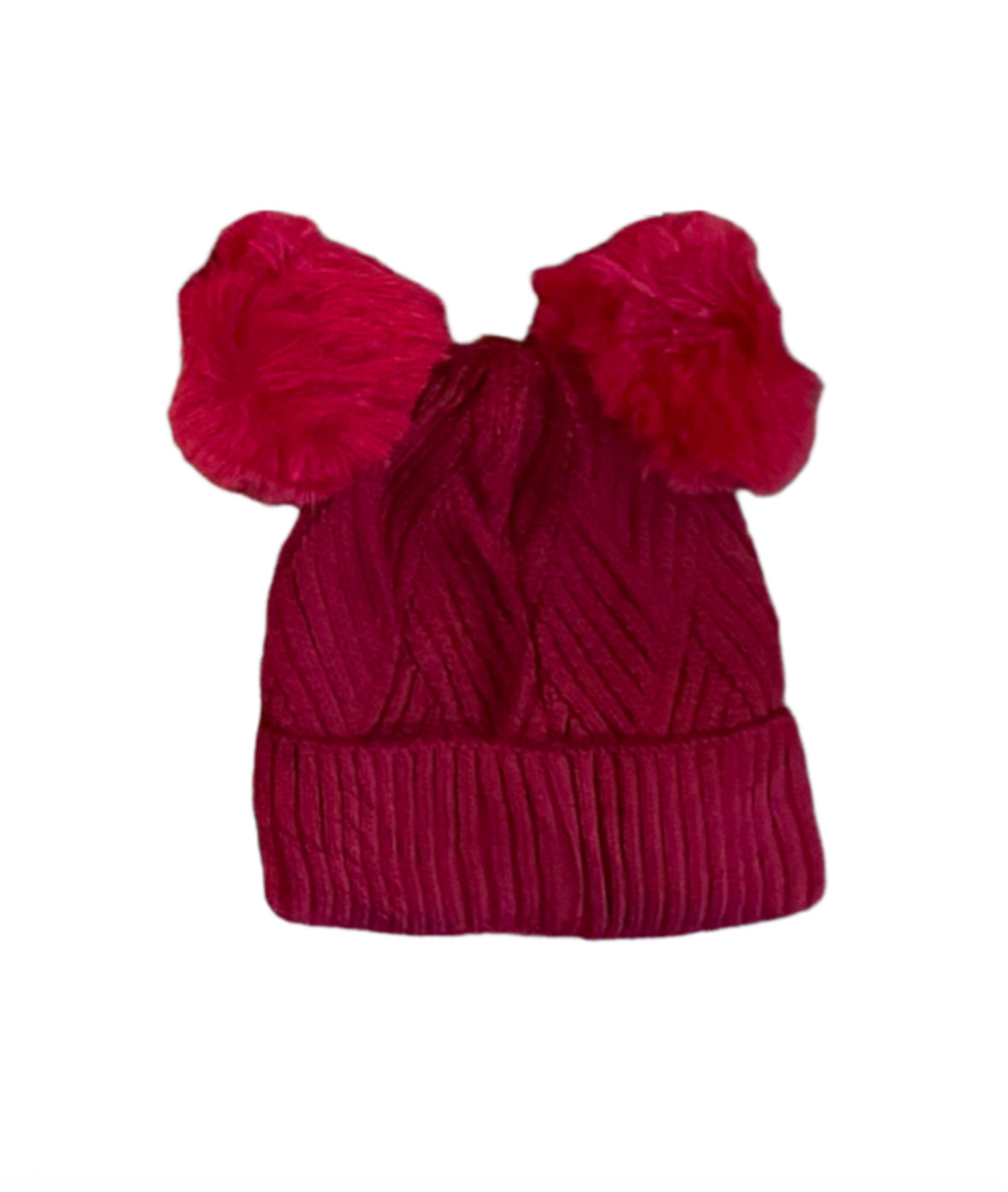 Gorro para Niños con Doble Pompón