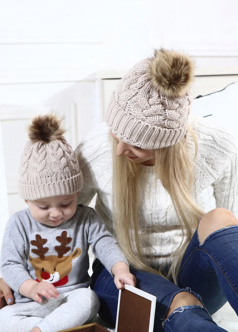 Gorro a Juego para Mamá y Bebé (Venta Individual)