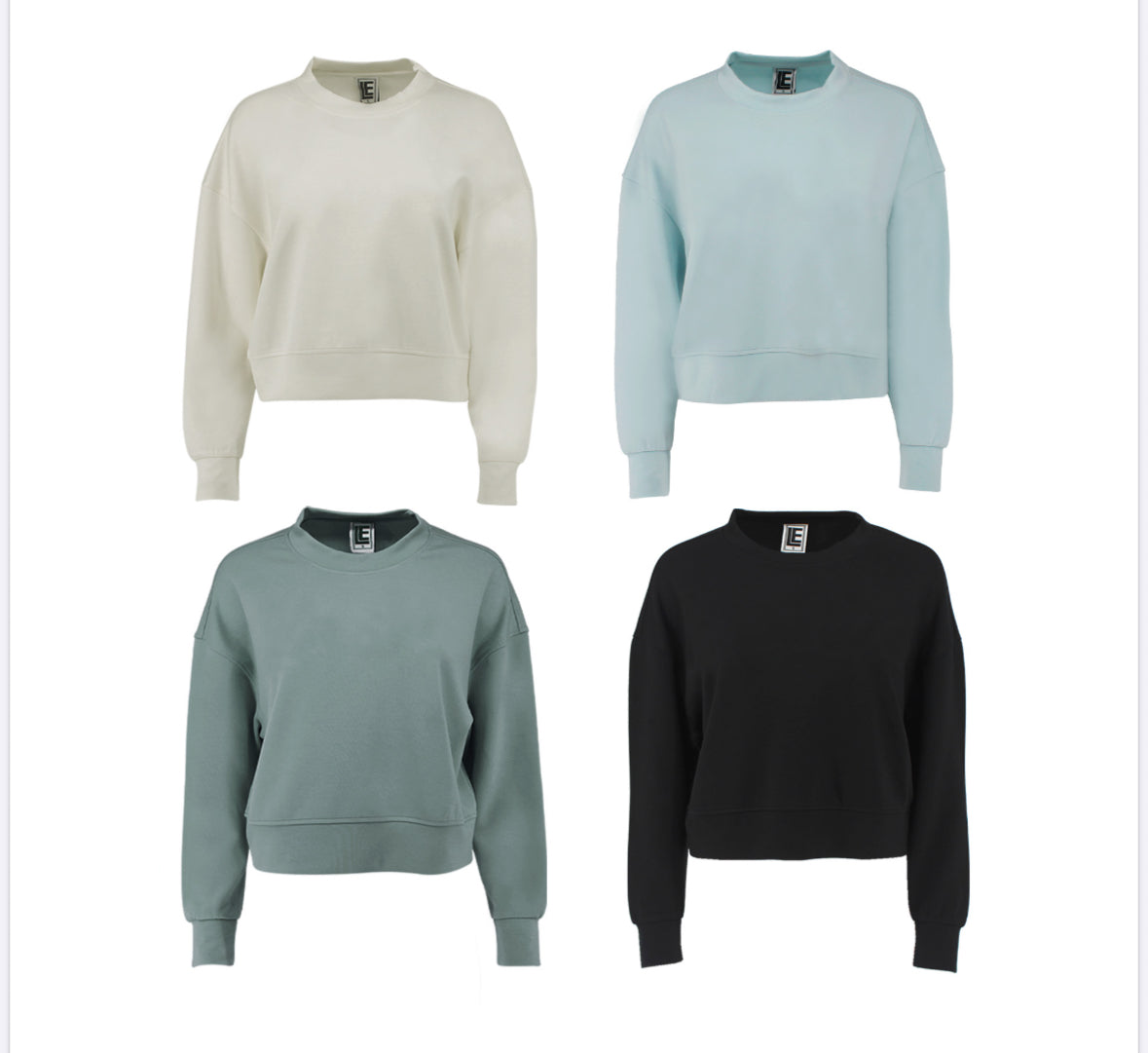 Comfort Gear Loungewear Crop Con y Sin Hoodie