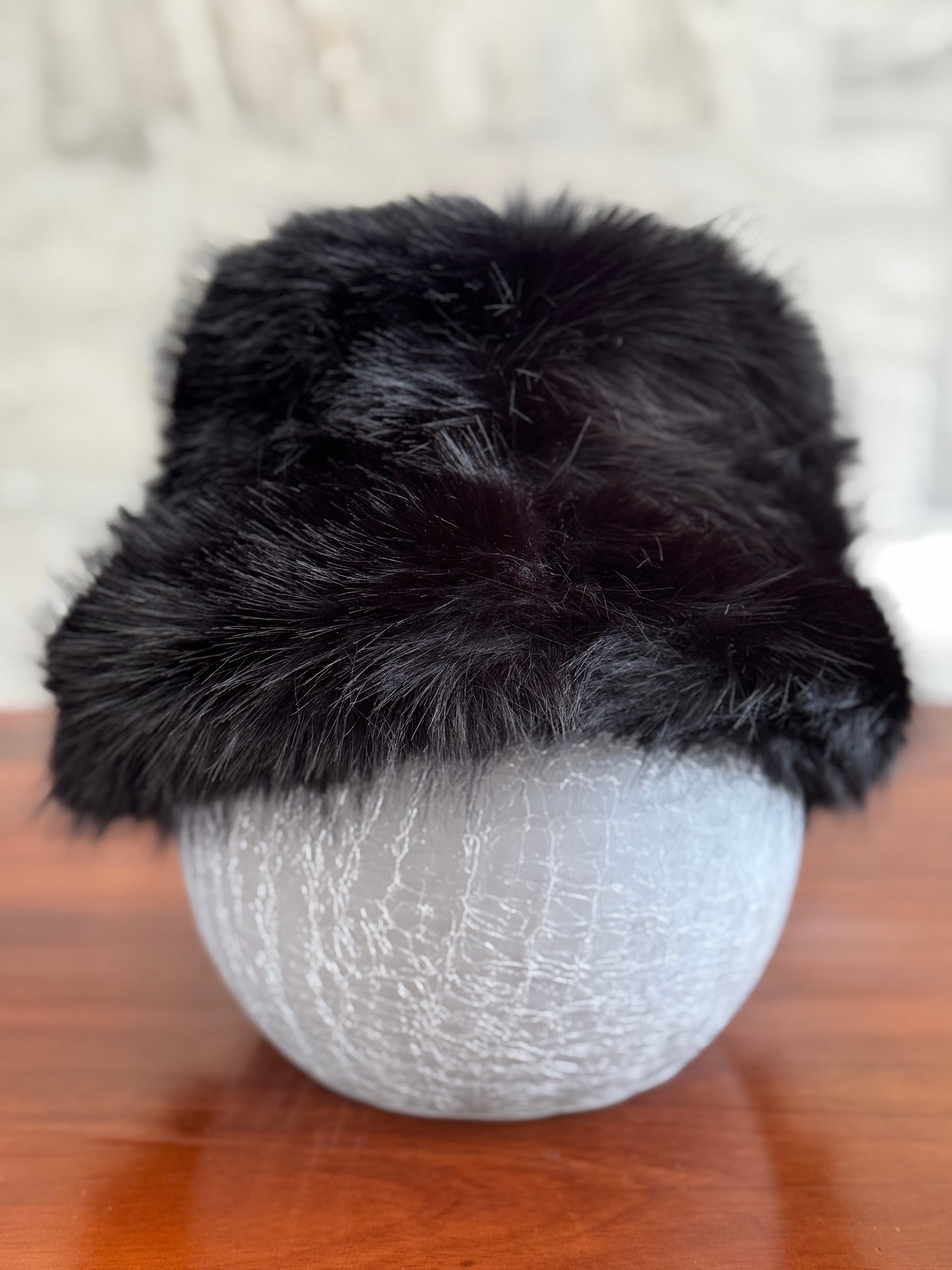 Fur Bucket Hat
