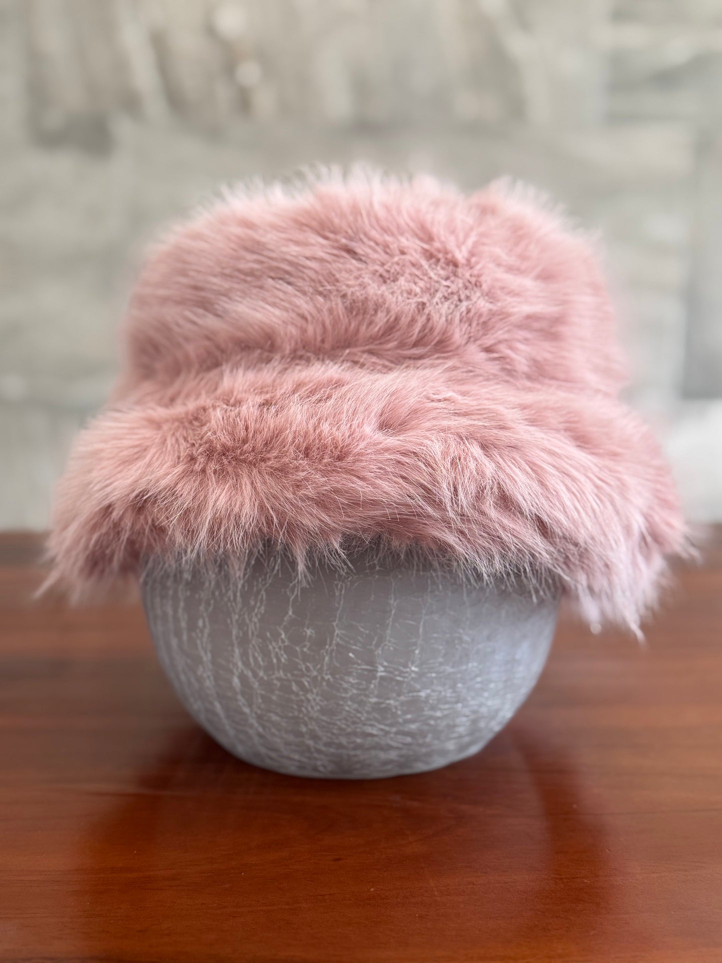 Fur Bucket Hat