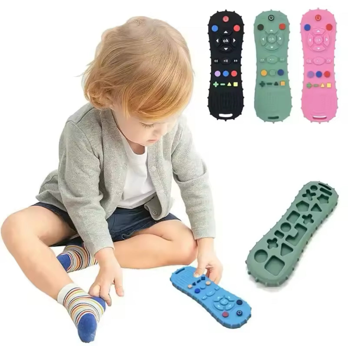 Mordederas para bebés en forma de Control