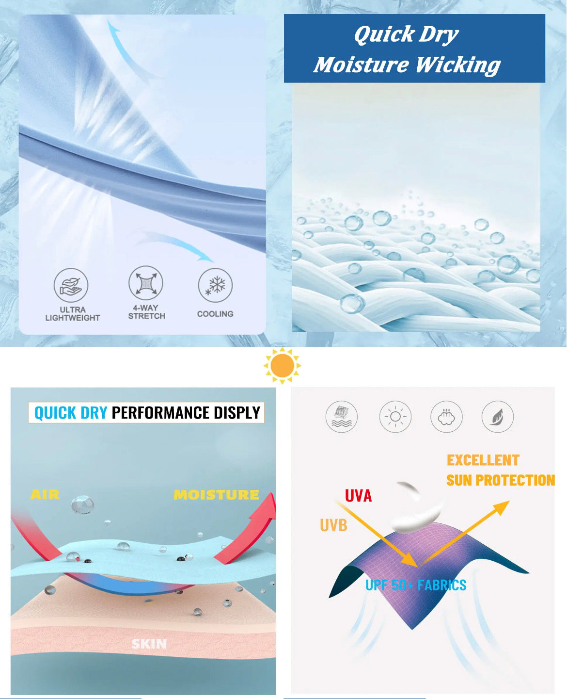 Camisas UPF+50 Mujer