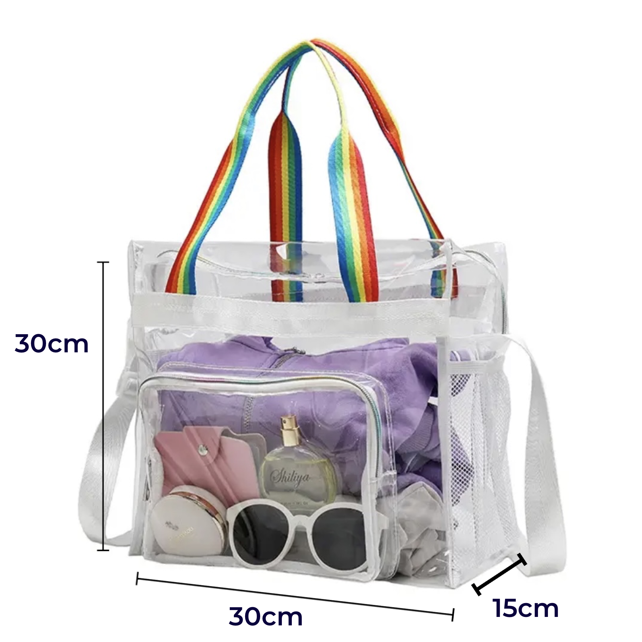 Bolsa Transparente para Playa