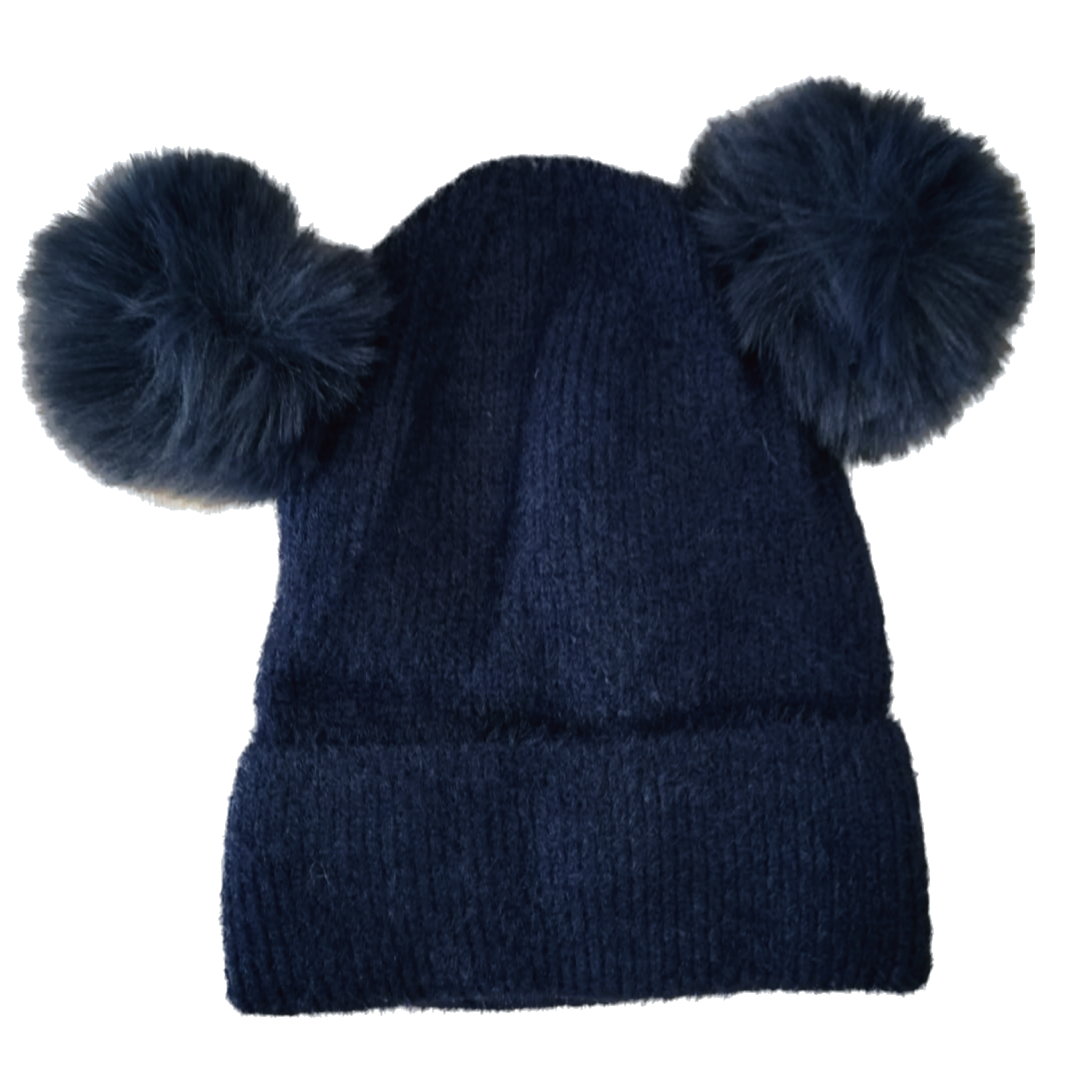 Gorro para Niños con Doble Pompón