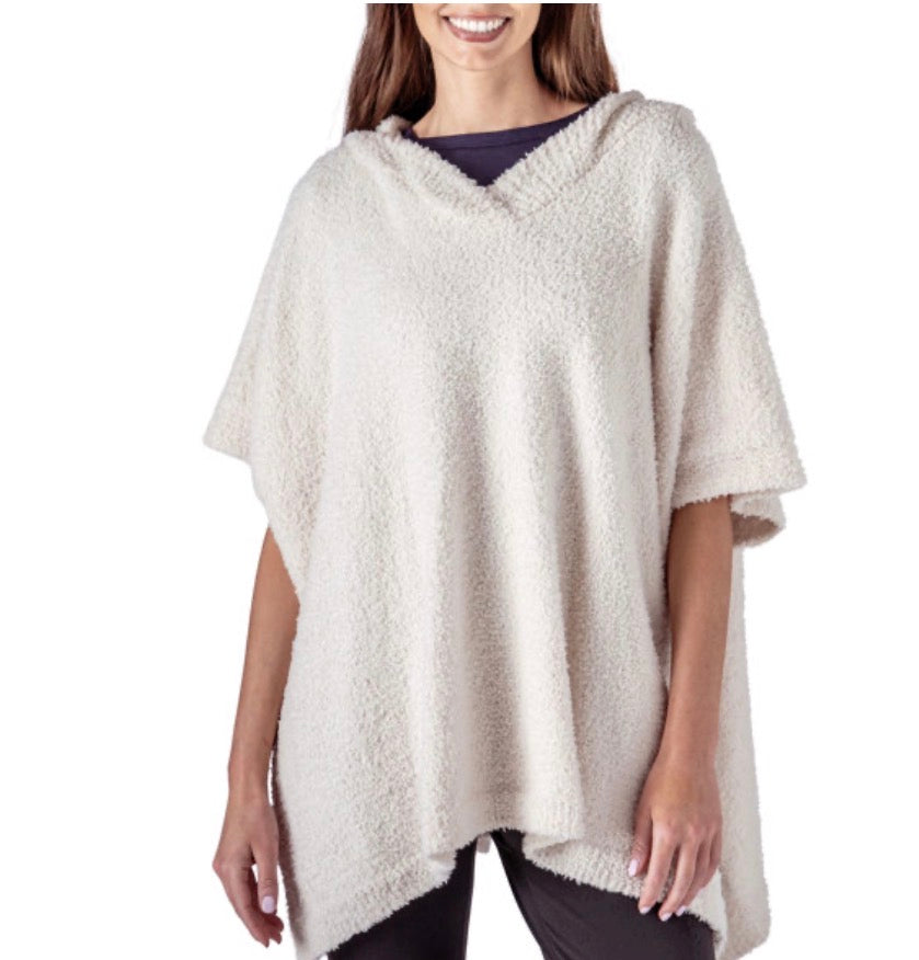 Always Cozy Hooded Poncho