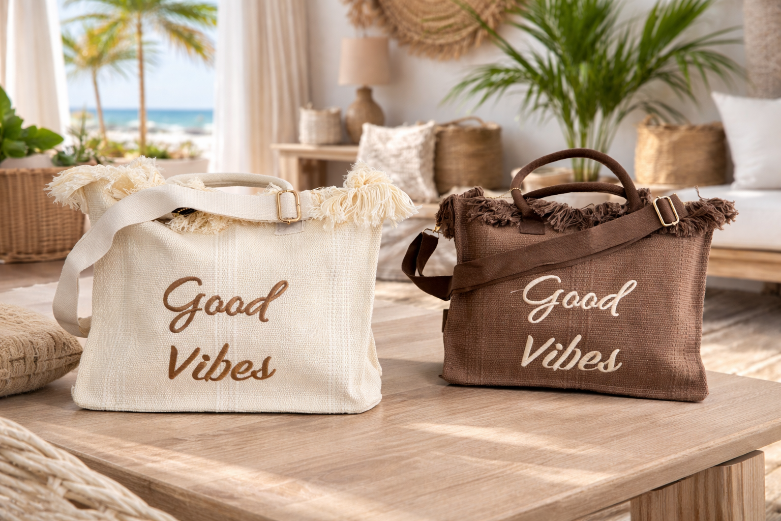 Bolsa Playa Good Vibes Grande