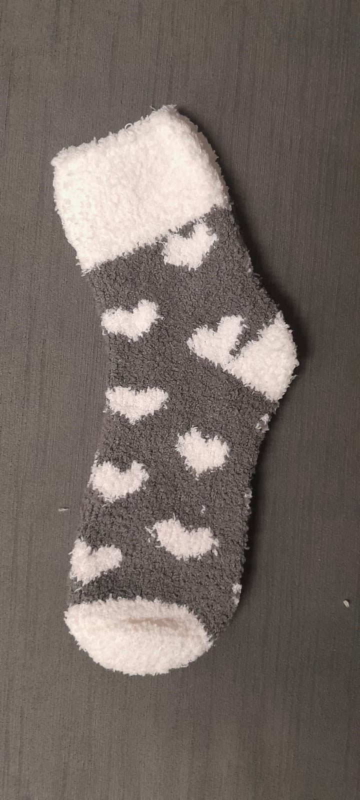 Calcetines Fluffy Corazones