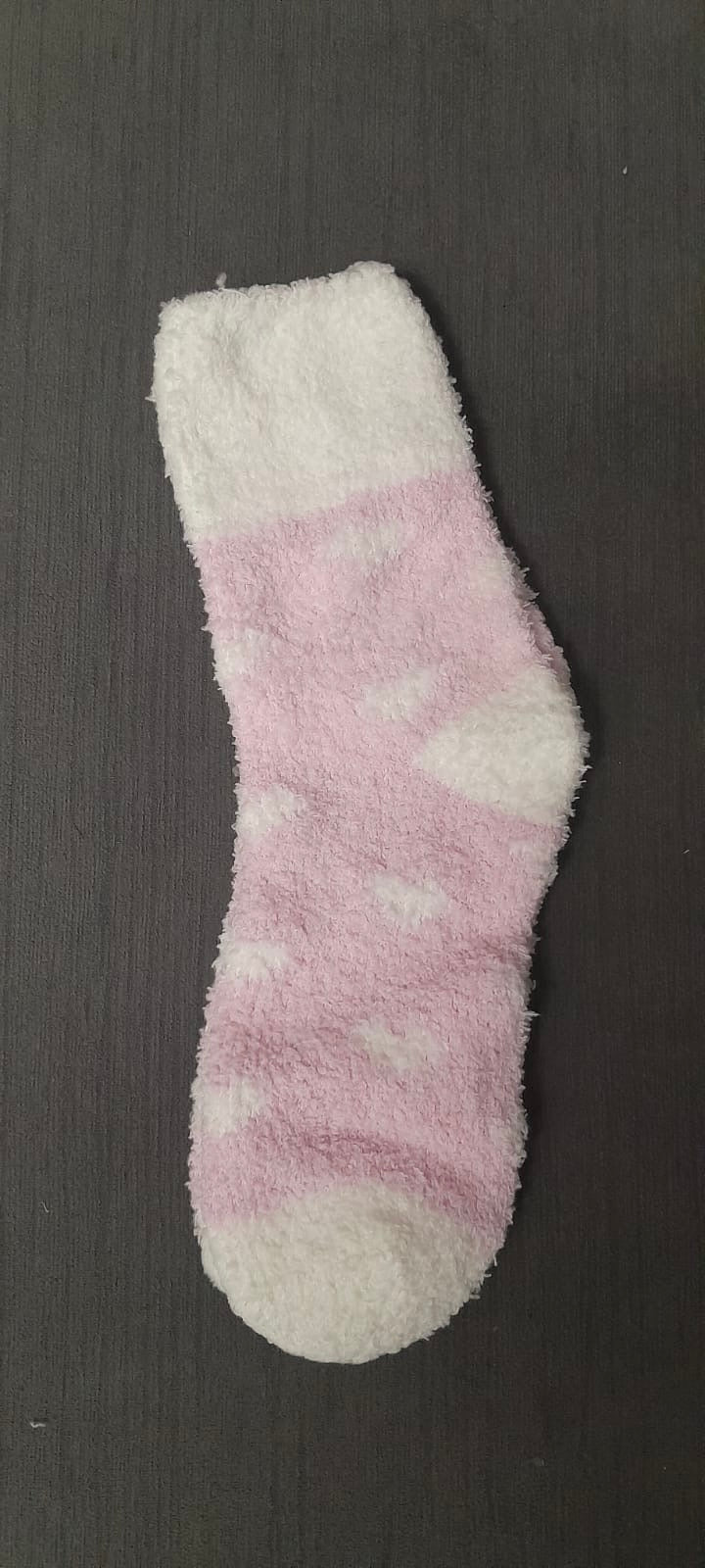 Calcetines Fluffy Corazones