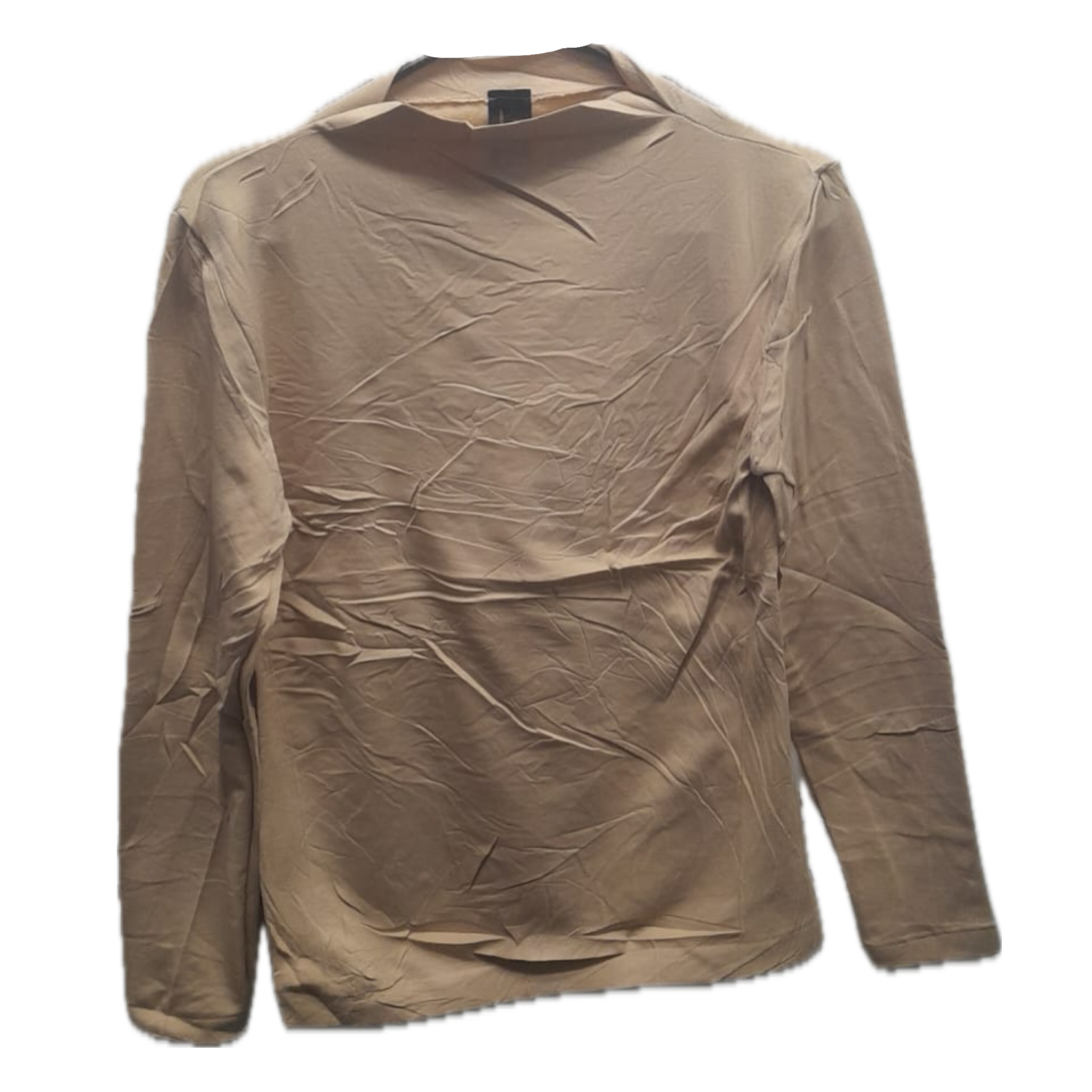 Camisa Térmica de Cuello Alto con Felpa (Talla Grande)