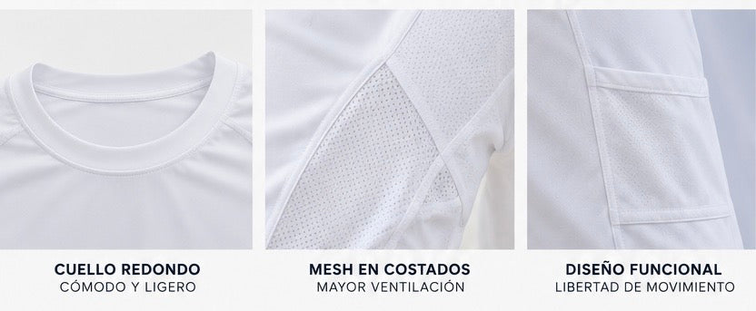 Rashguard AVI con Mesh Hombres