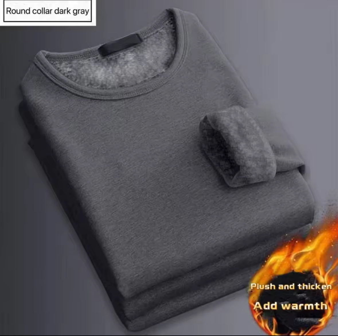 Camisa Térmica Peluche por dentro Adulto