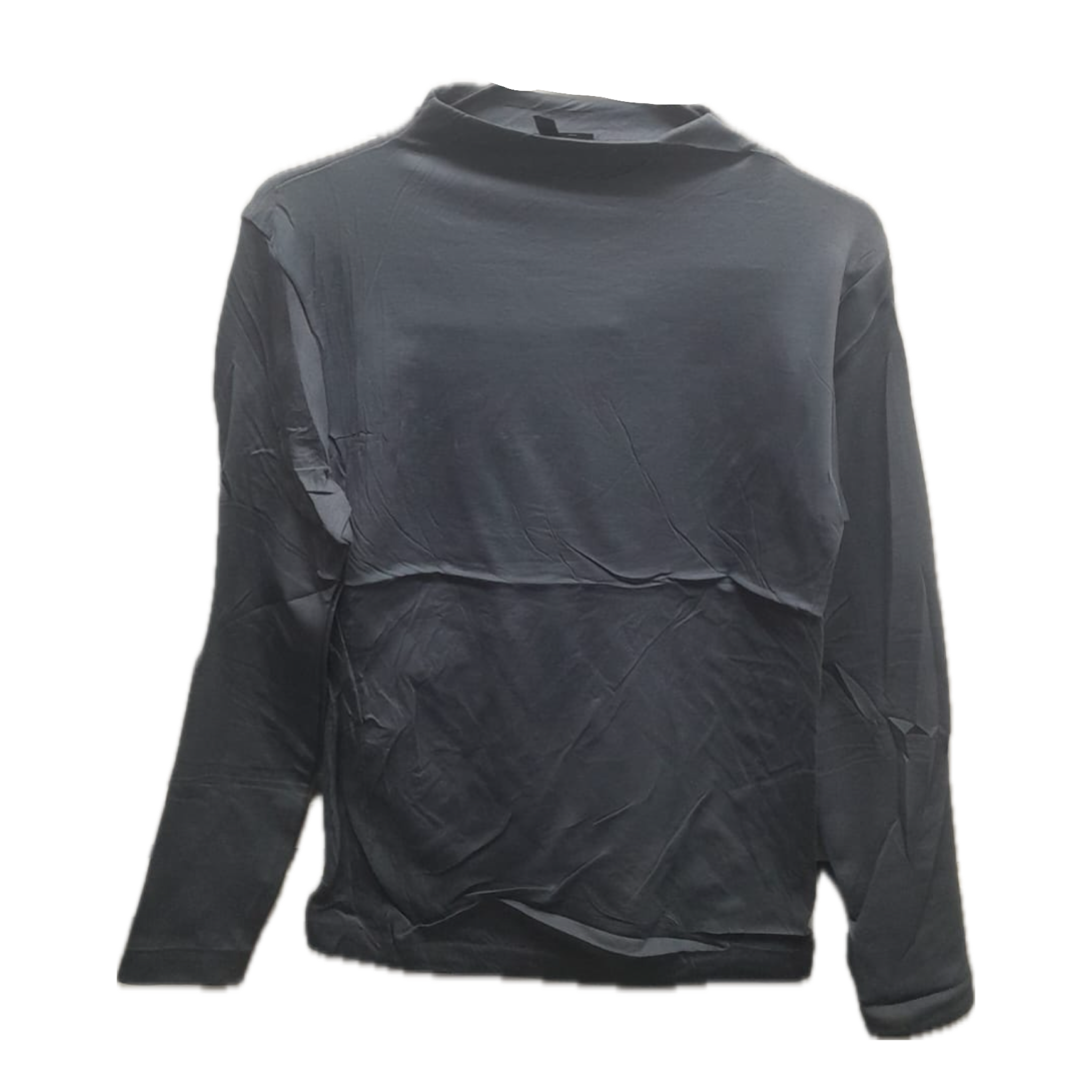 Camisa Térmica de Cuello Alto con Felpa (Talla Grande)