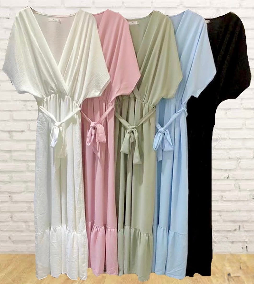 Vestido Liso Playero