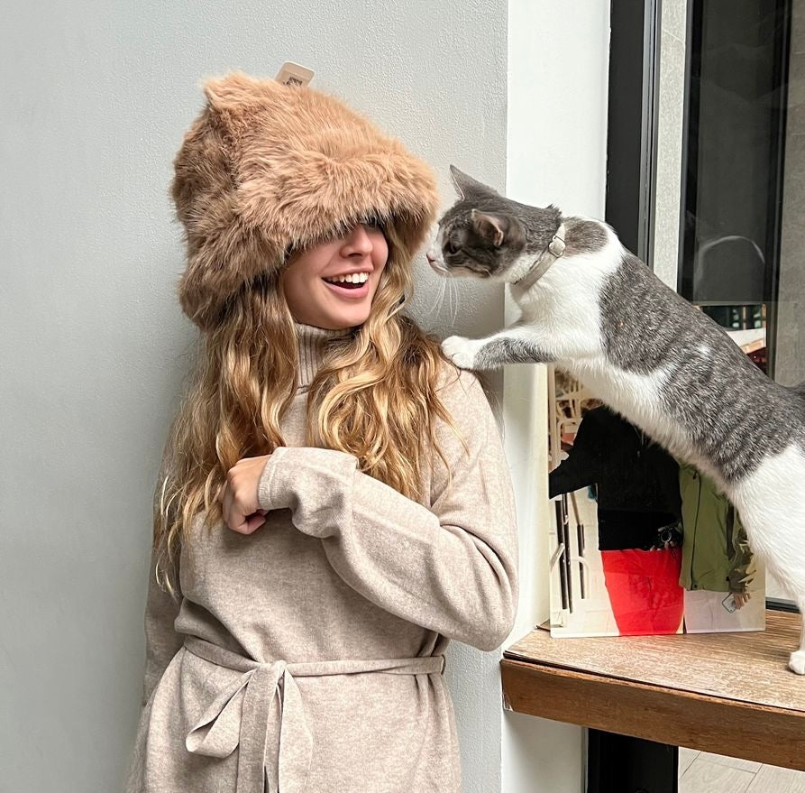 Fur Bucket Hat