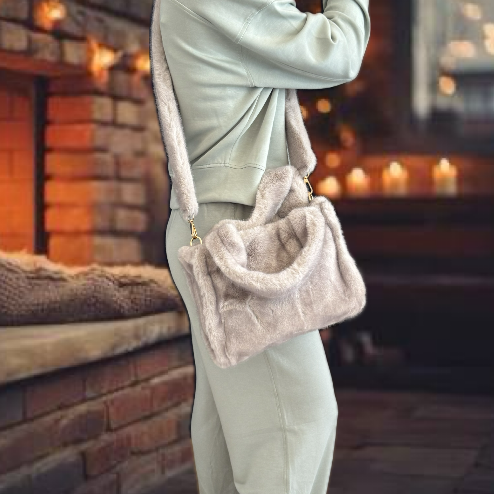 Bolsa `Fur Crossbody´