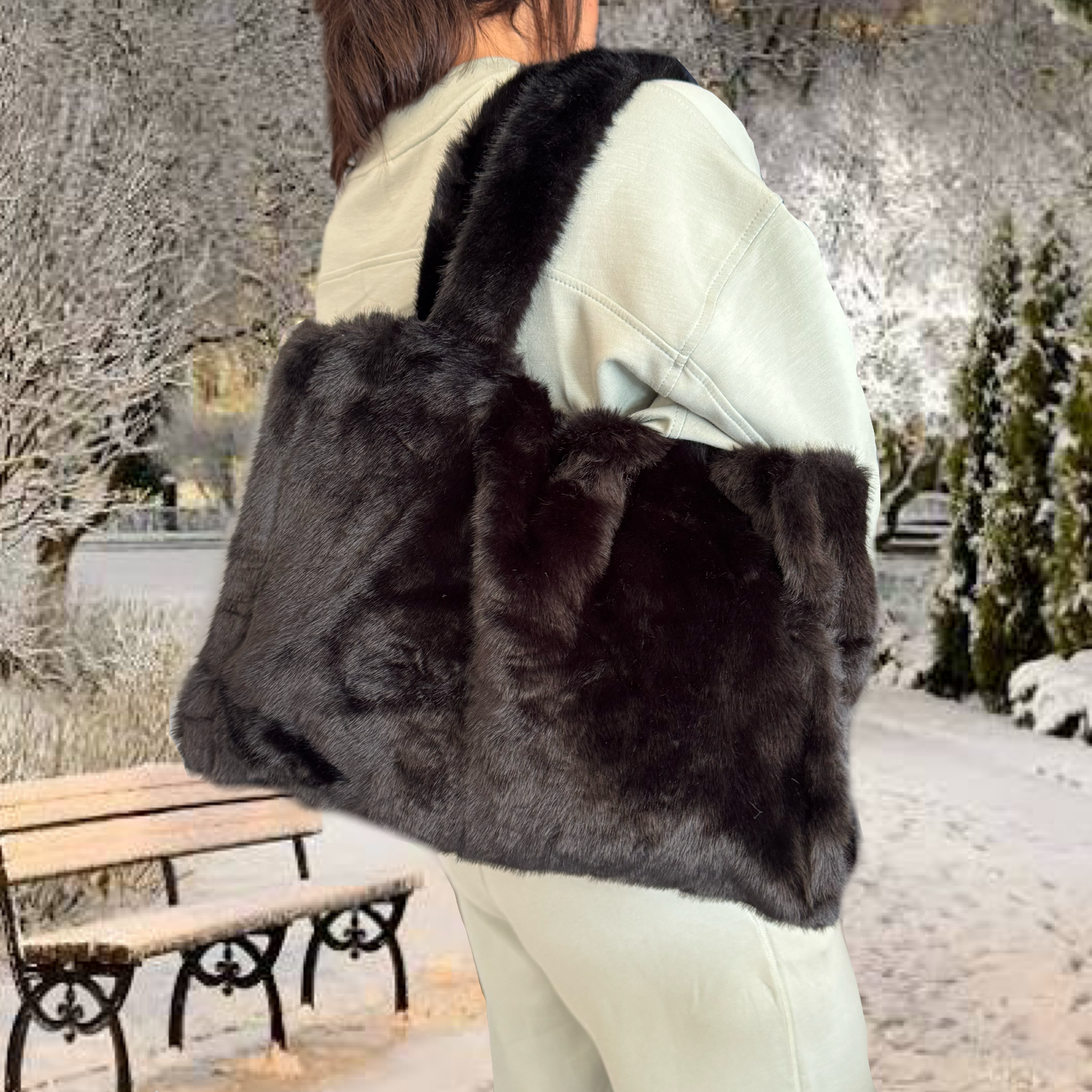 Bolsa `Fur Tote´
