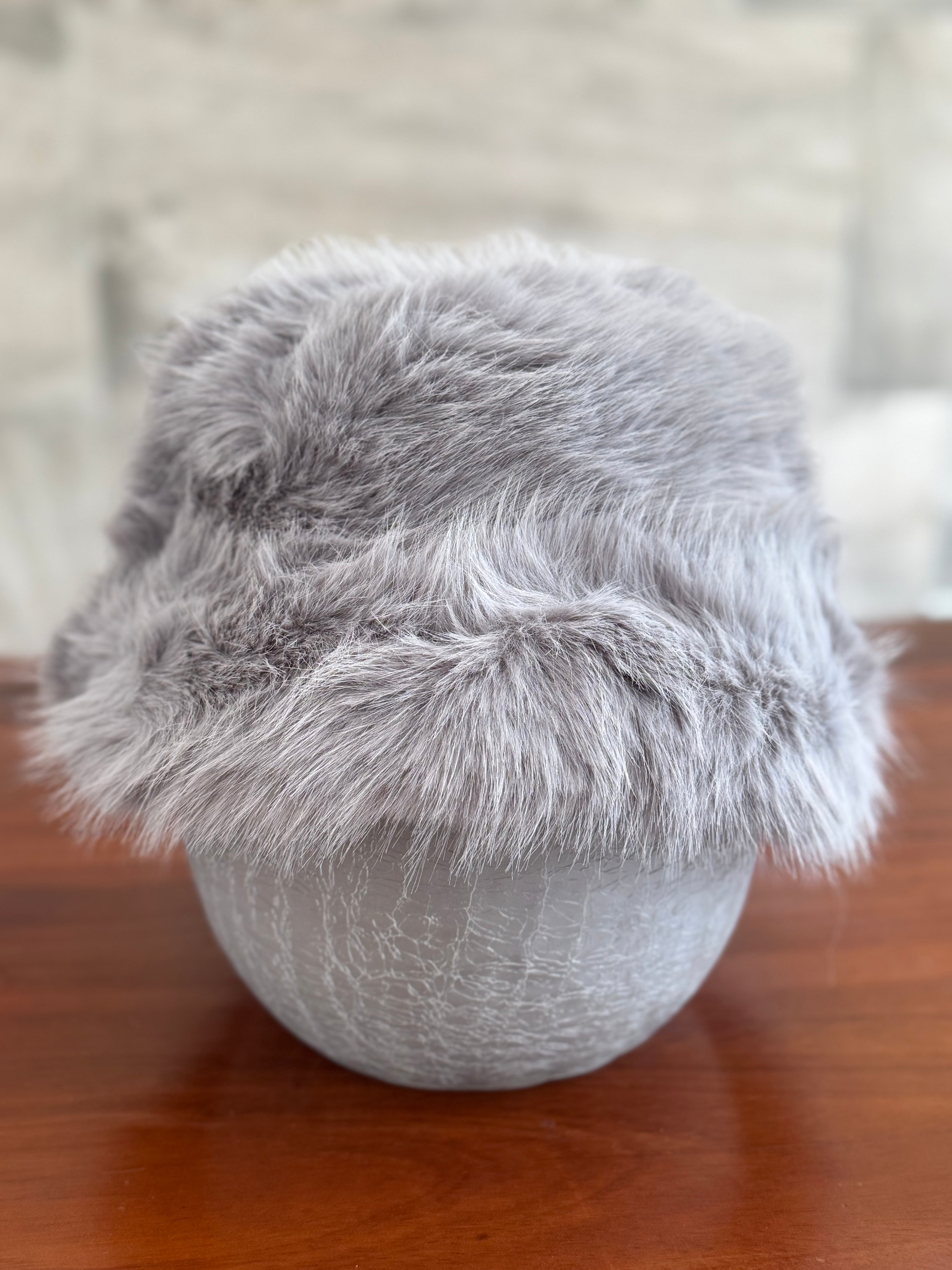 Fur Bucket Hat