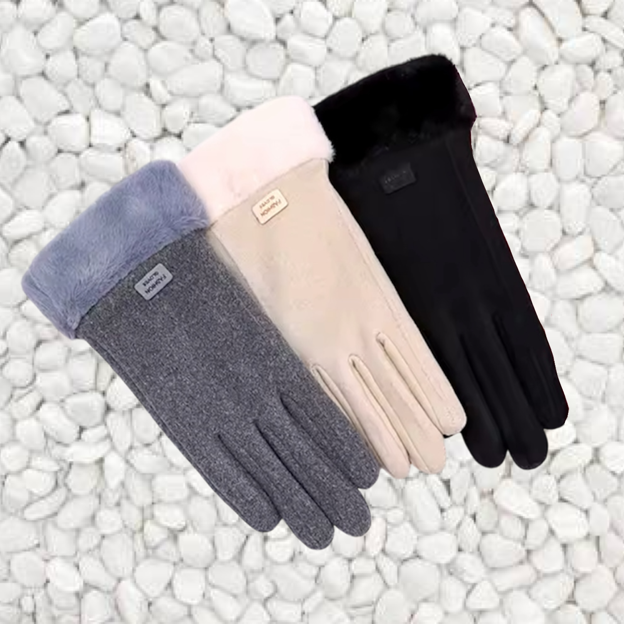 Guantes Mujer Afelpados