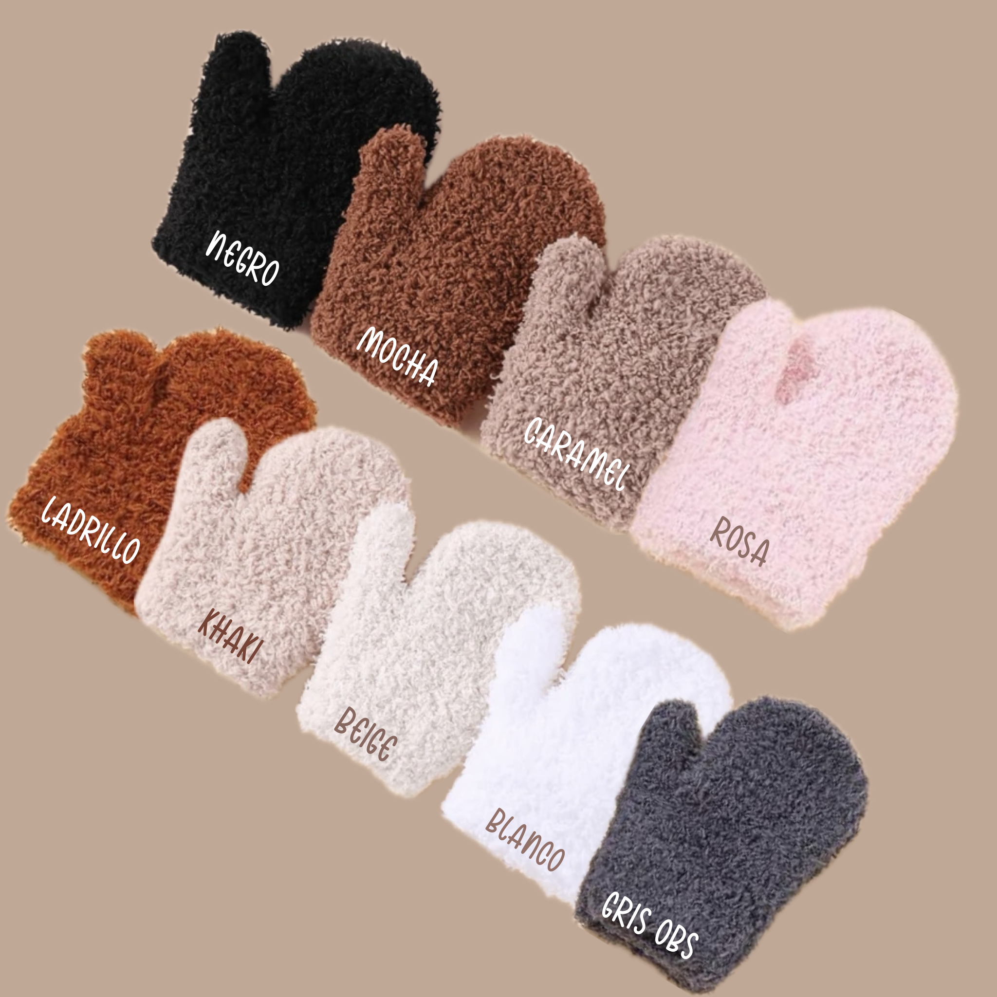 Guantes Fluffy Bebés