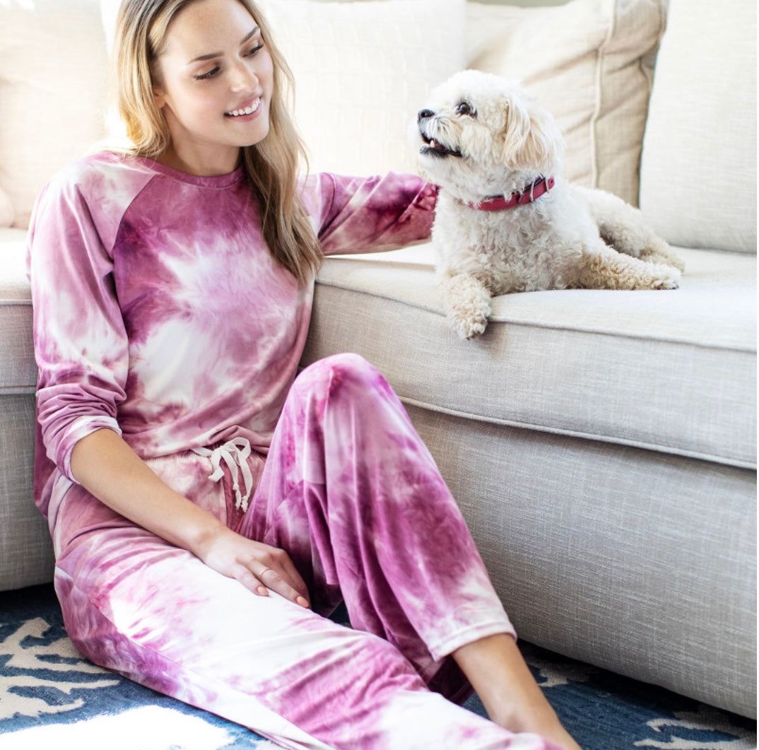 Hello Mello Tie Dye Pijamas