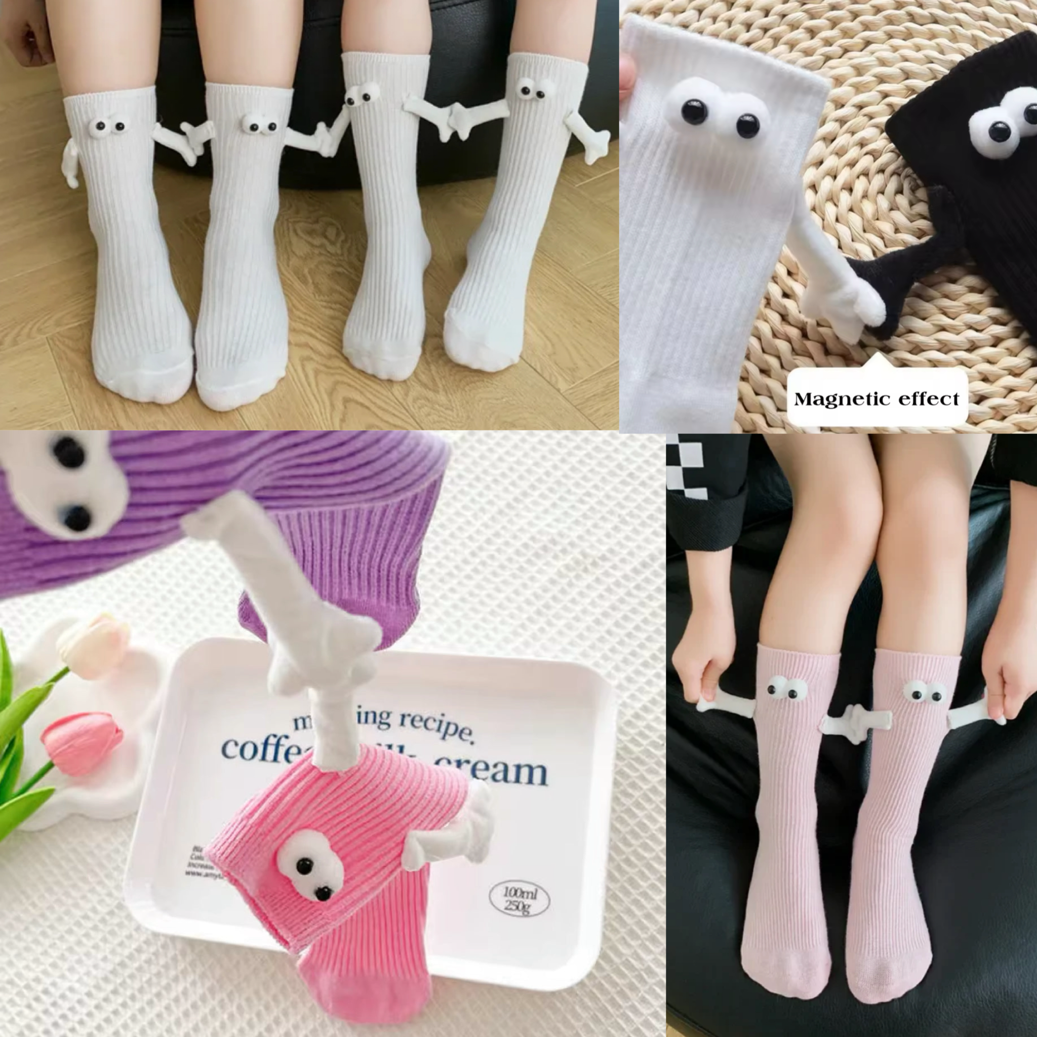 Calcetines Ojitos/Imanes Otoño