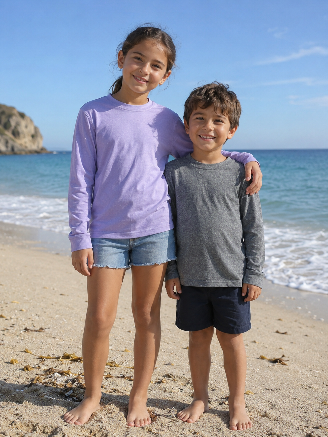 Camisas Avi Sun Kids Sin Hoodie