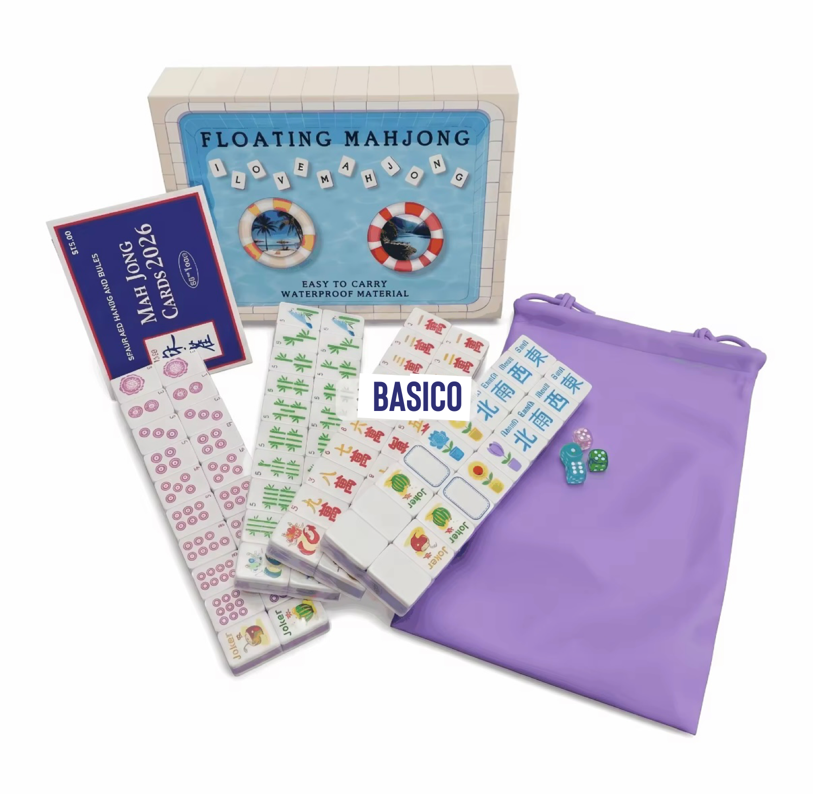 Floating Mahjong Set