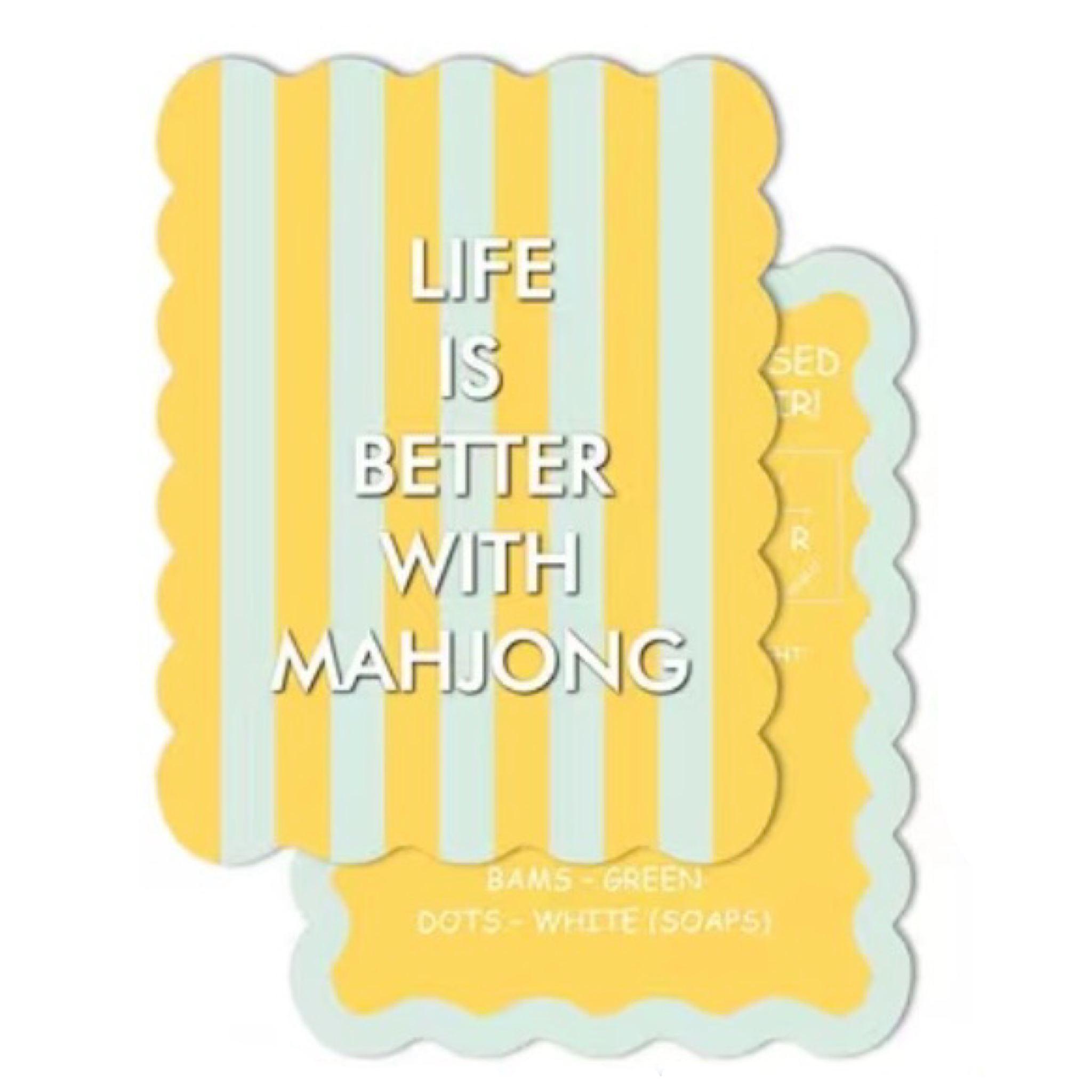 Mahjong Shuffling Cards