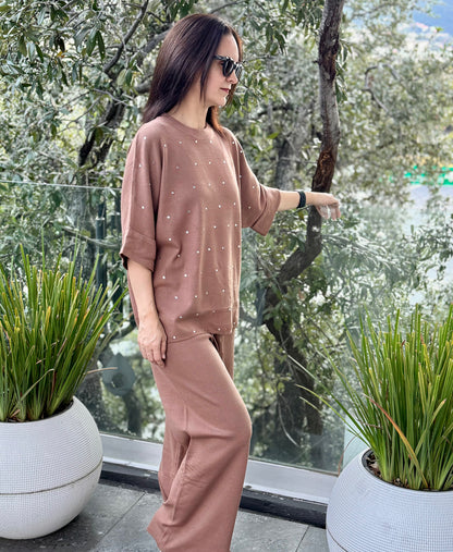 Conjuntos Loungewear Con Manga