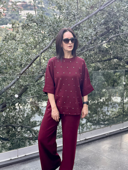 Conjuntos Loungewear Con Manga