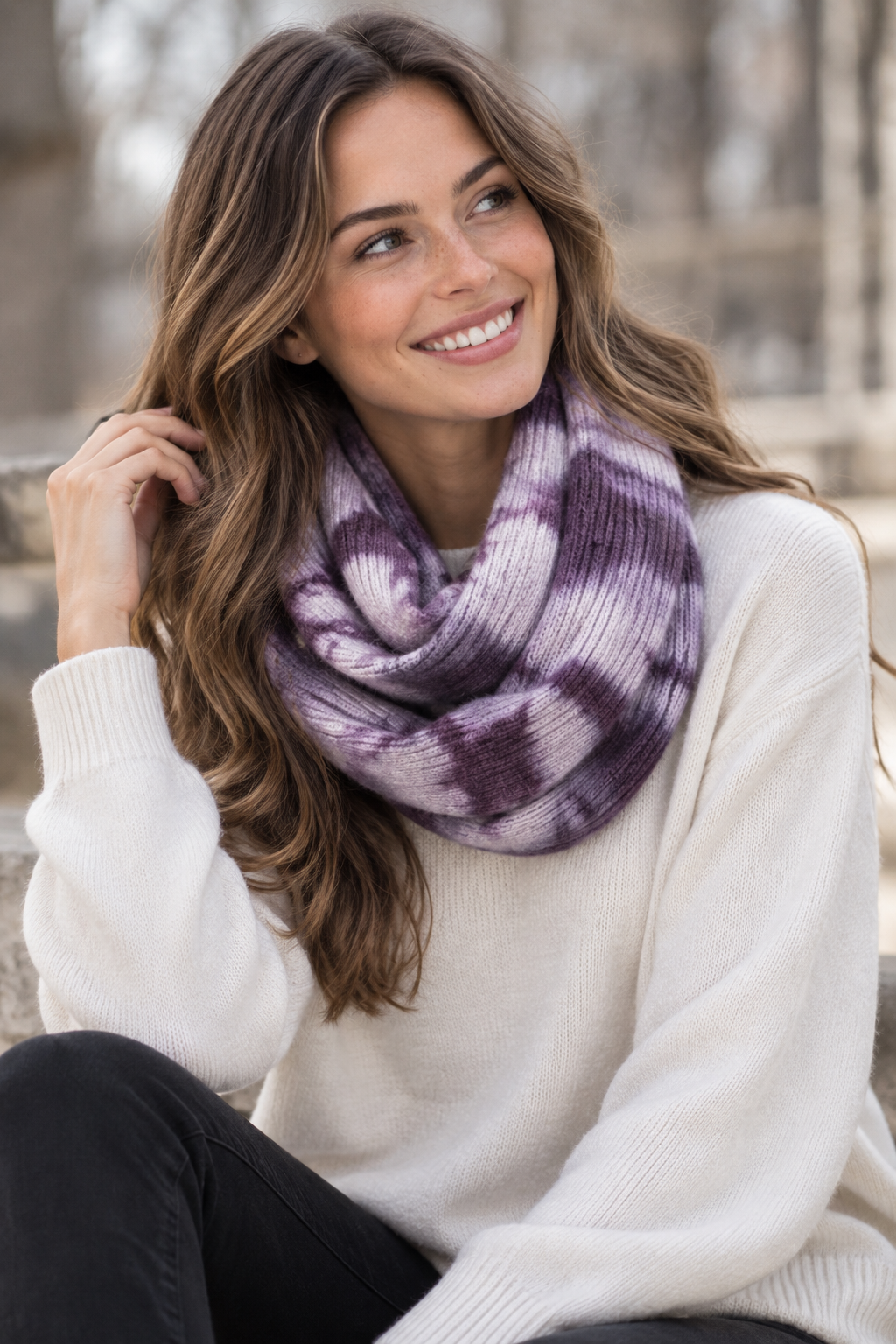 Mantra Infinity Scarf