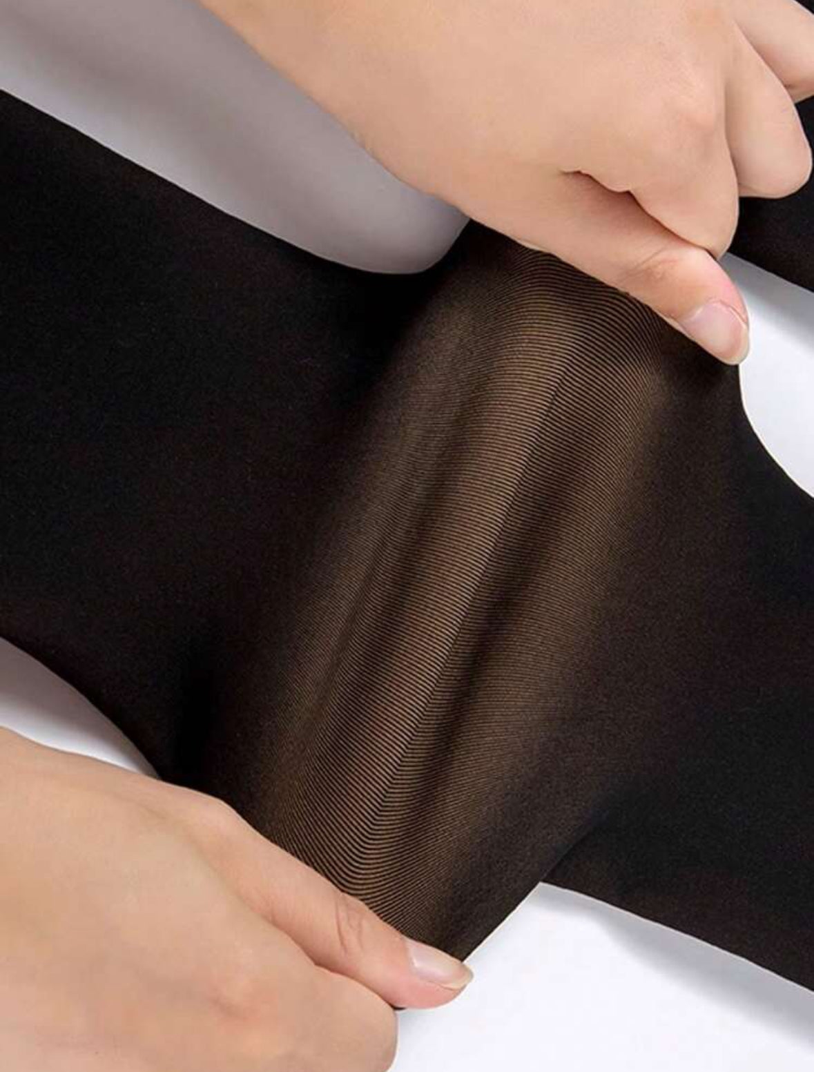 Medias Afelpadas Efecto Piel para Niñas