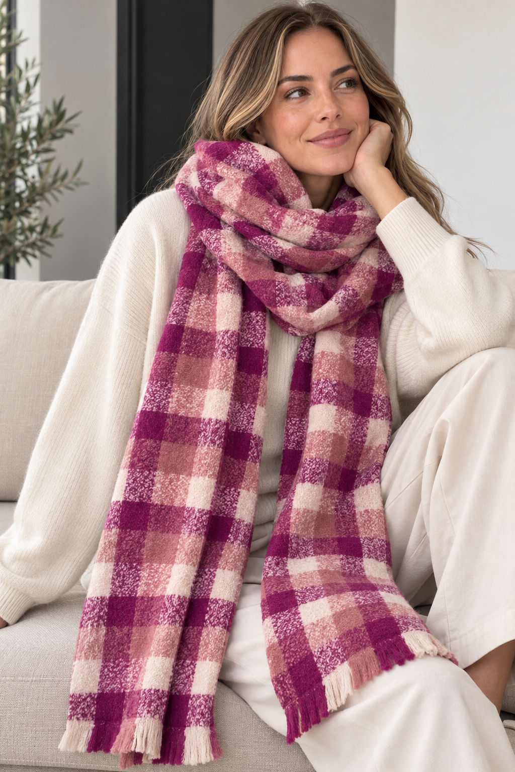 Oversized Cozy Scarf