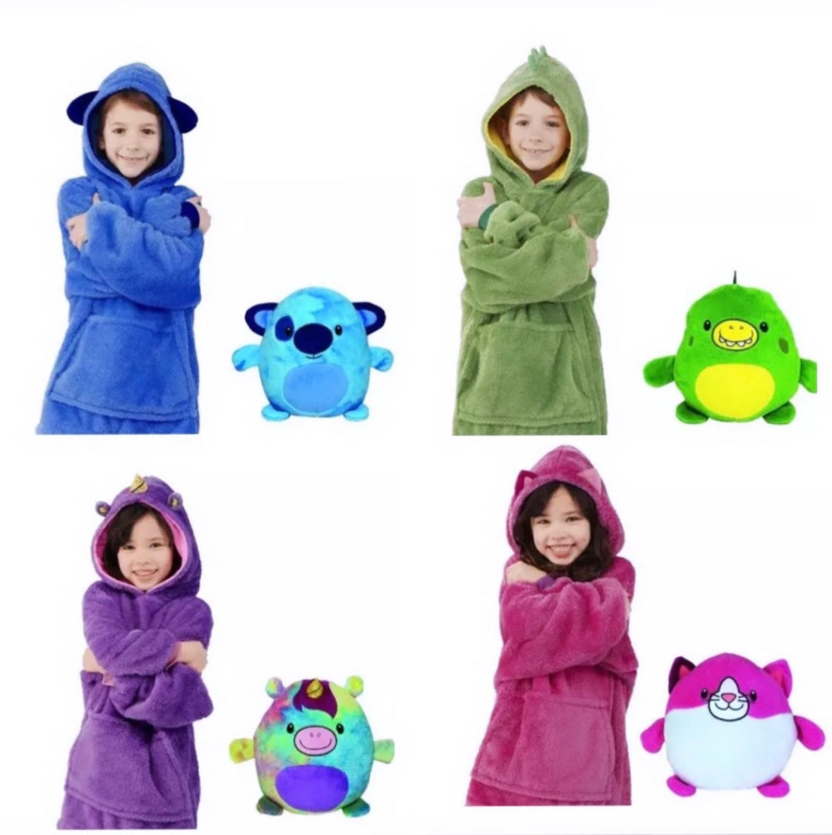 Plush Hoodies