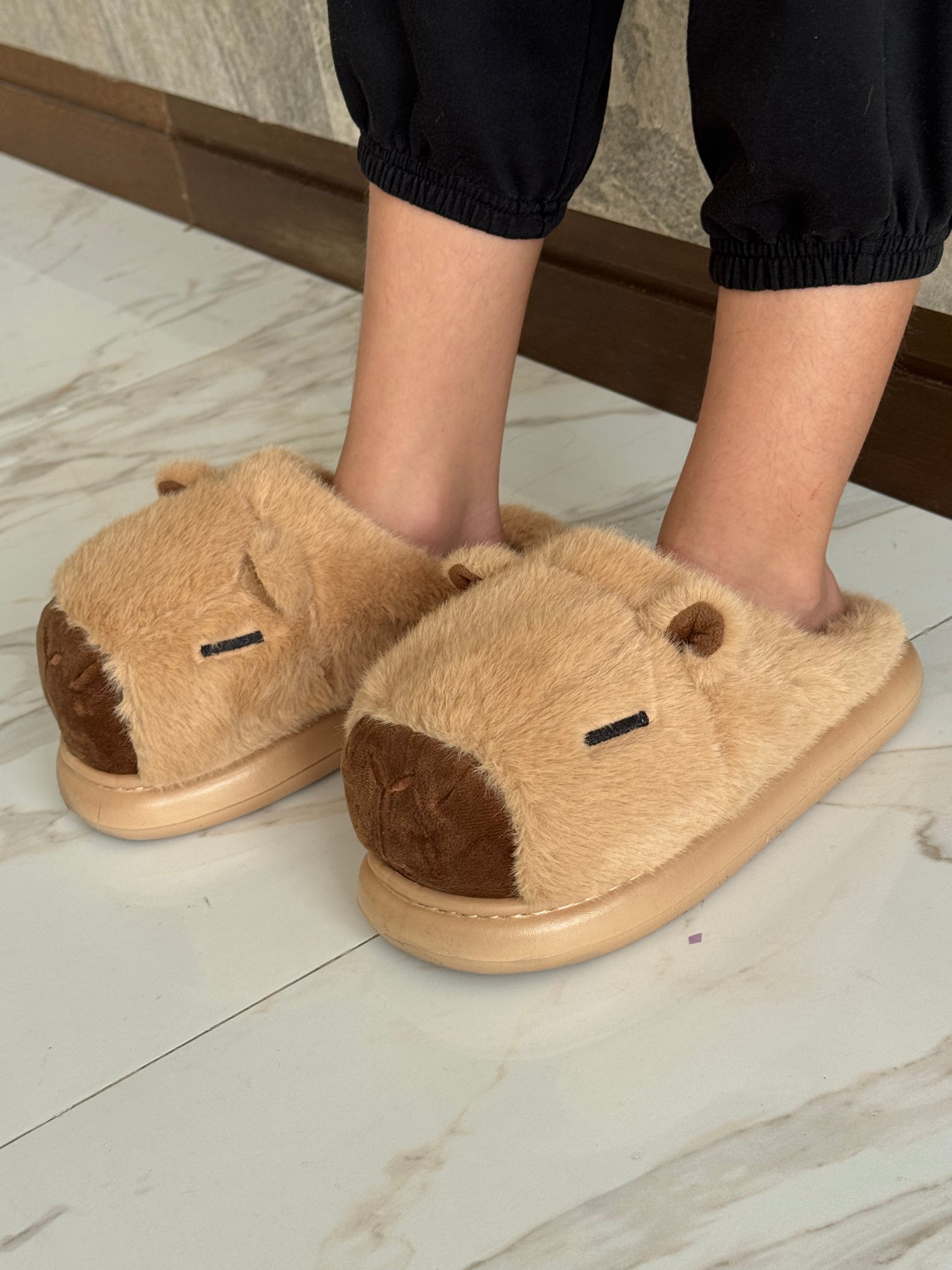 Pantuflas Capibara tallas chicas