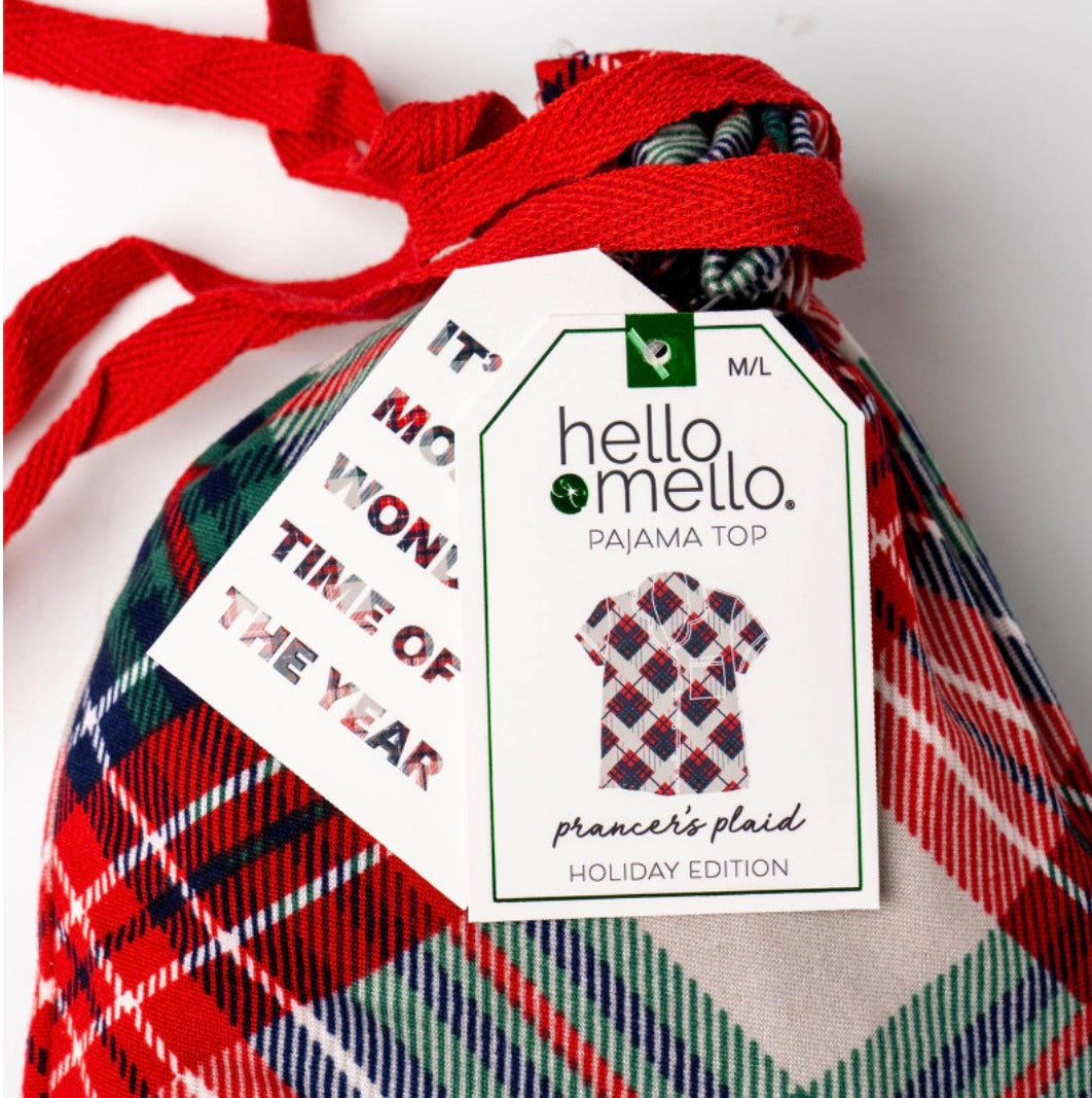 Conjunto Pijamas Hello Mello Navidad