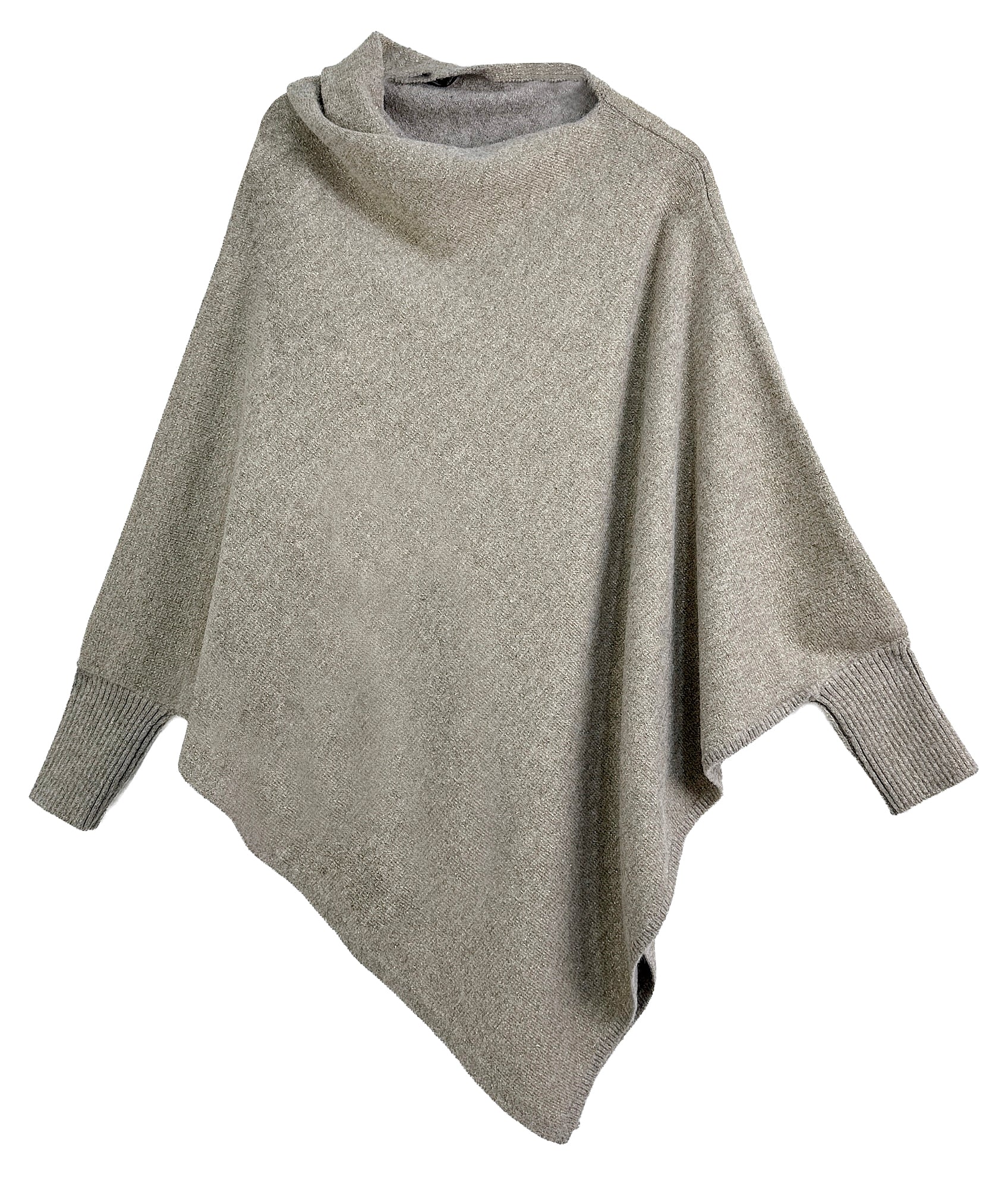 Suéter tipo Poncho con Brillos