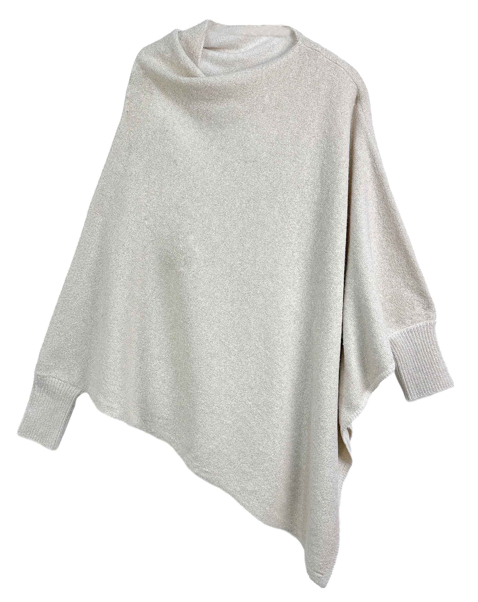 Suéter tipo Poncho con Brillos