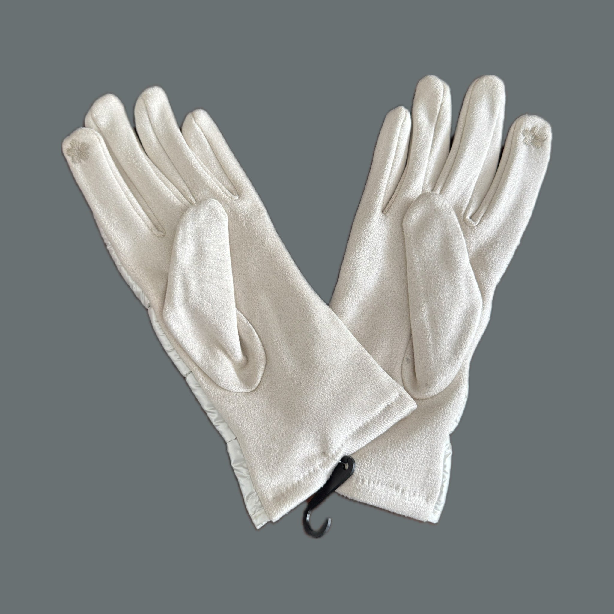 Set Metálico de Gorro y Guantes