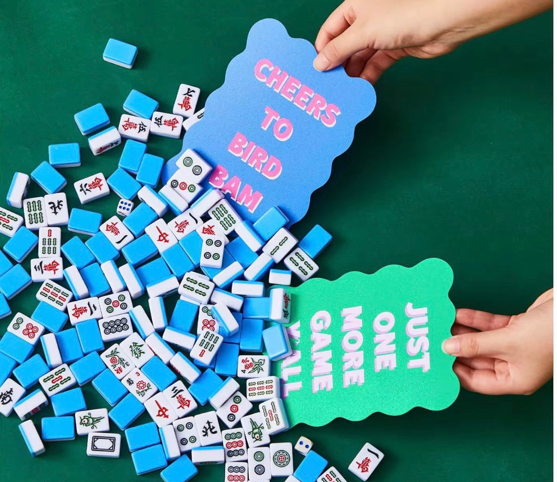 Mahjong Shuffling Cards