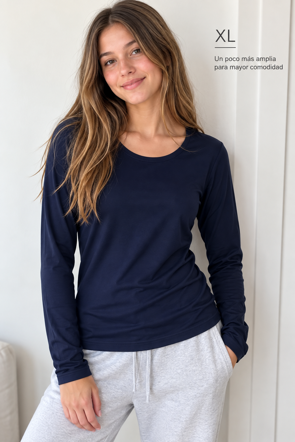 Camisa Térmica Teens Cuello Redondo