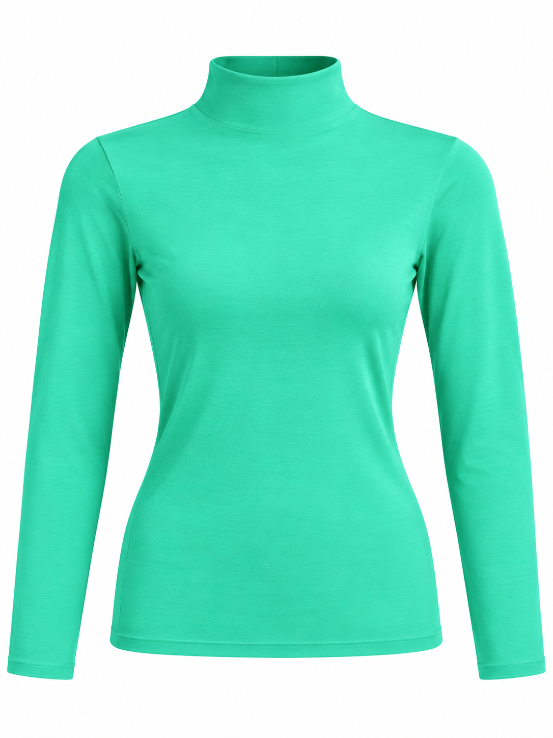 Camisa Térmica de Cuello Alto con Felpa