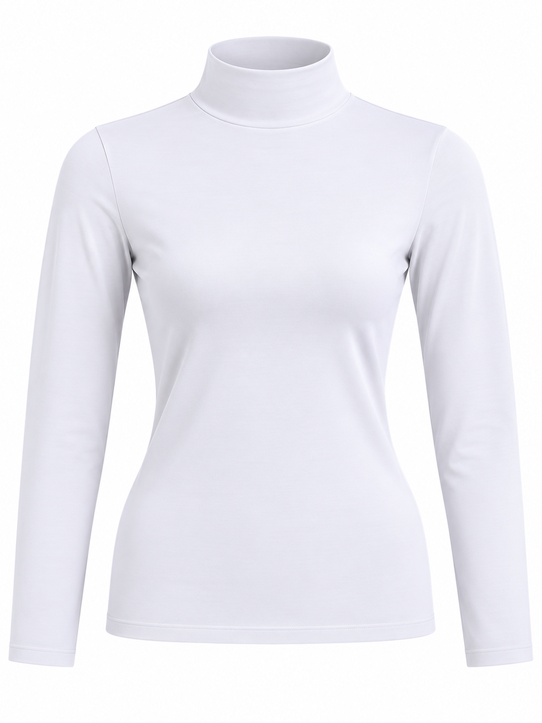 Camisa Térmica de Cuello Alto con Felpa