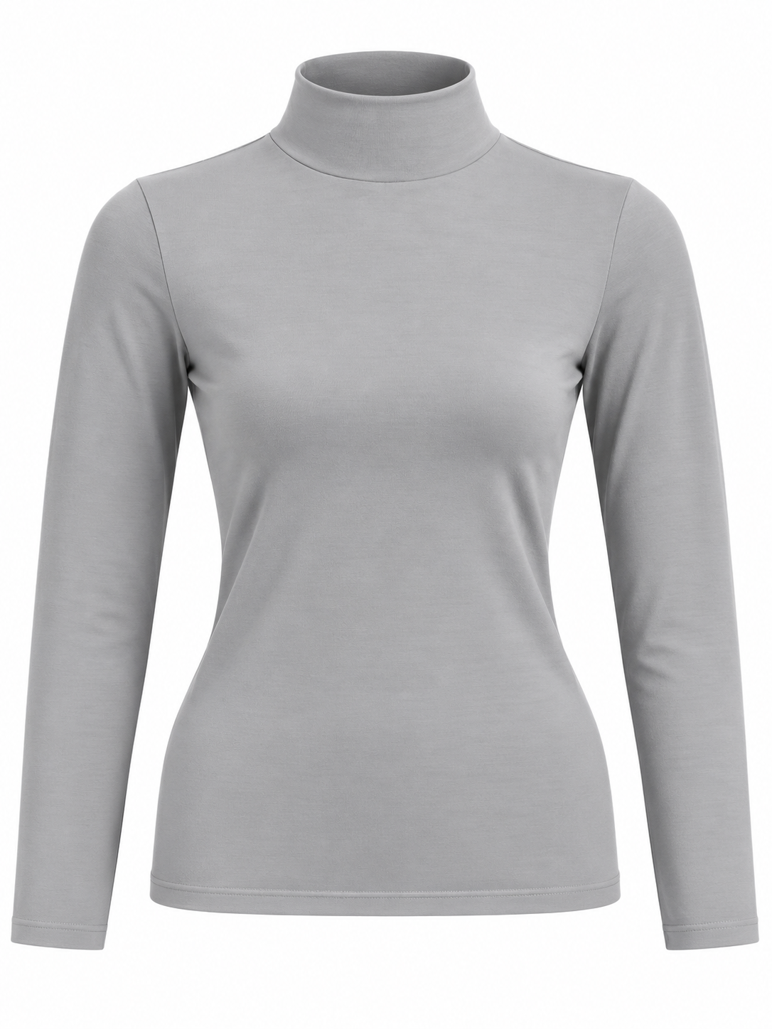 Camisa Térmica de Cuello Alto con Felpa