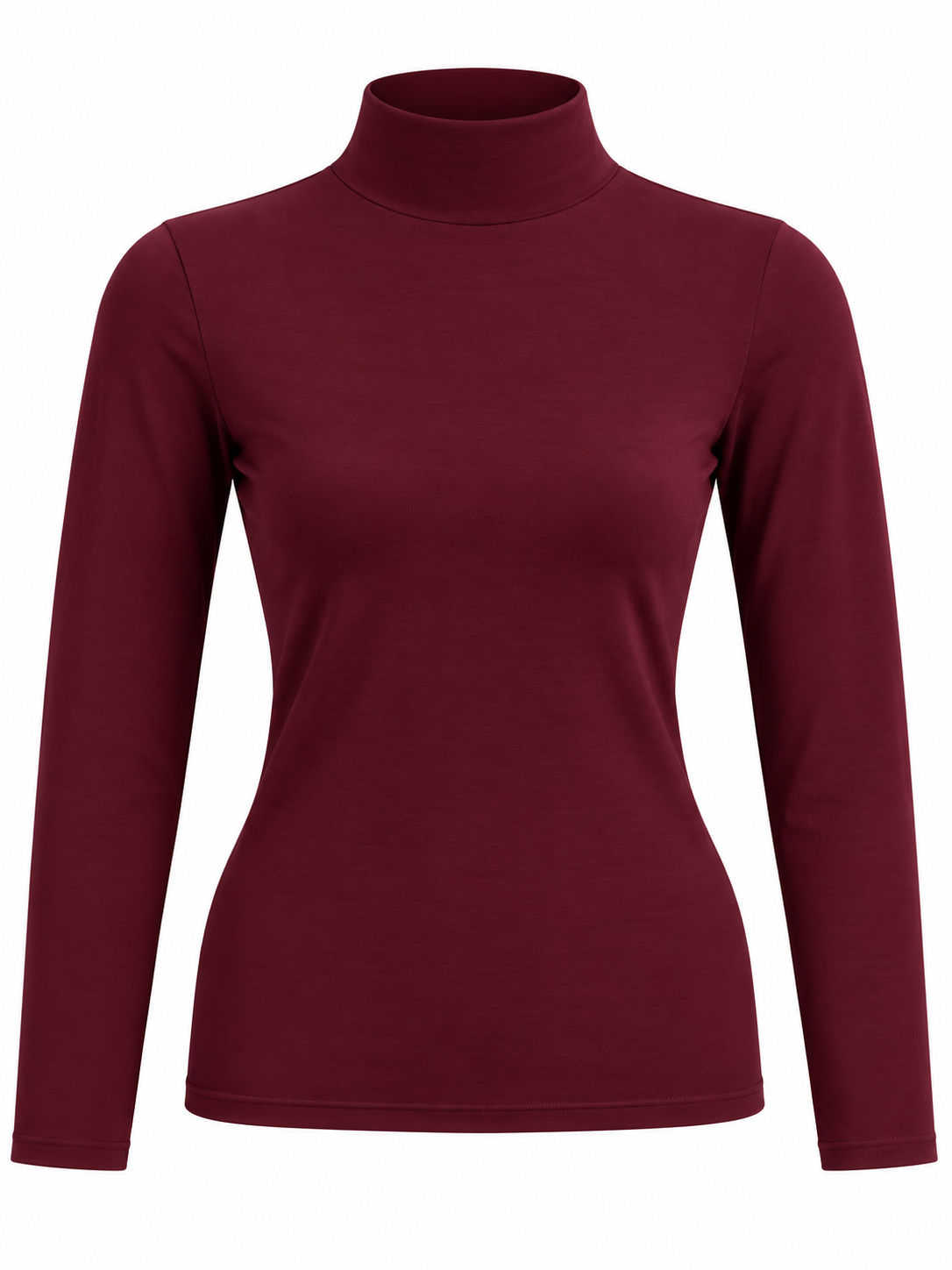 Camisa Térmica de Cuello Alto con Felpa
