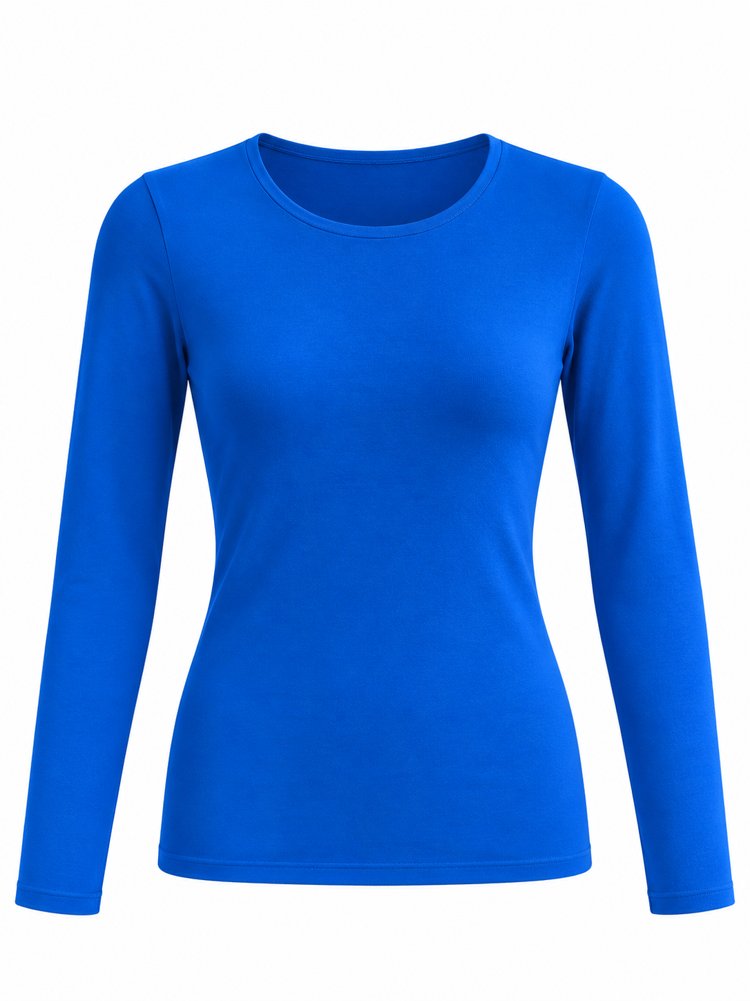 Camisa Térmica de Cuello Redondo con Felpa