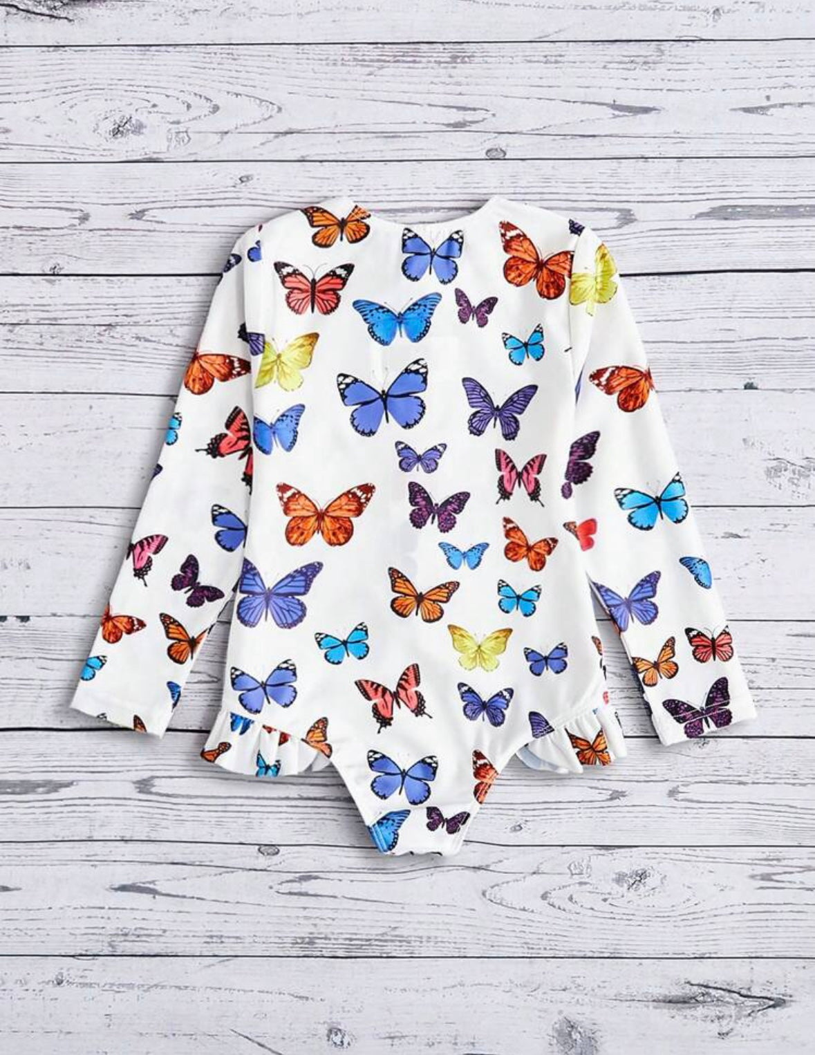 Traje de Baño Infantil Mariposas