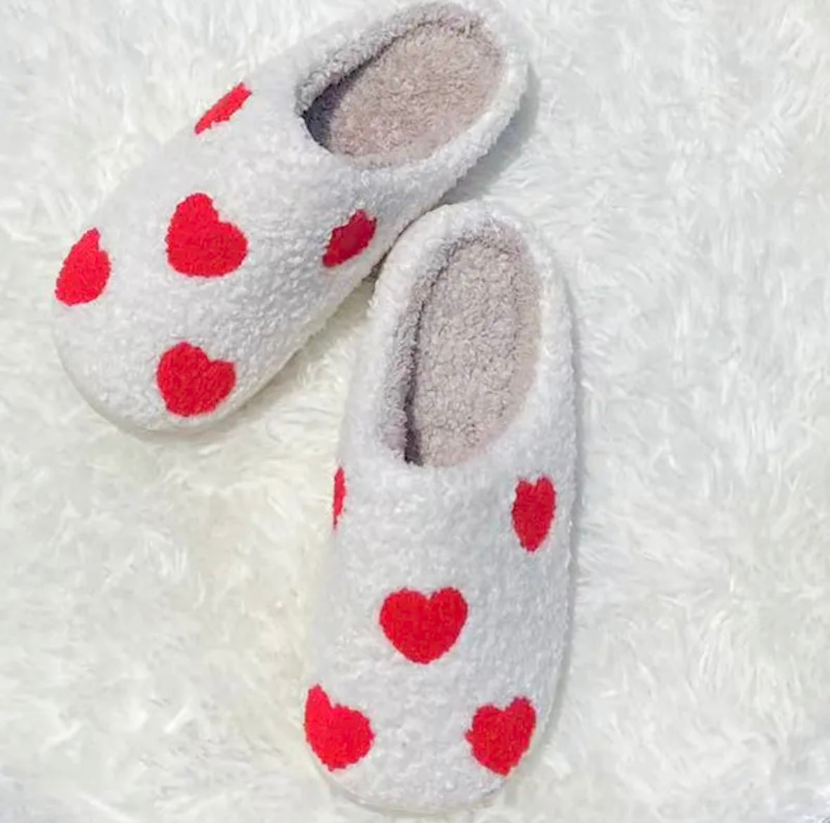 Pantuflas "Valentines"