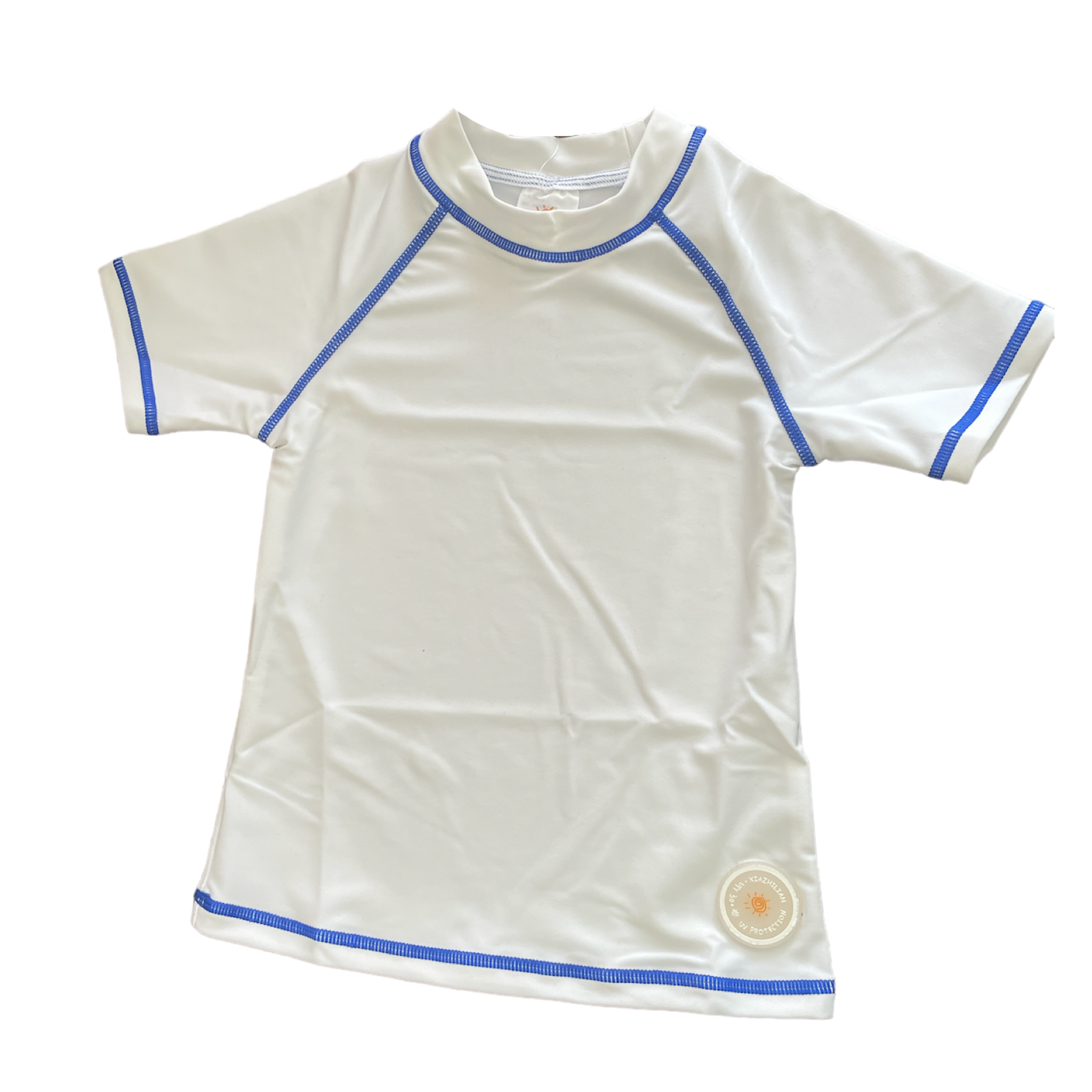 Rashguard de Manga Corta para Niños con Protección Solar UPF50+